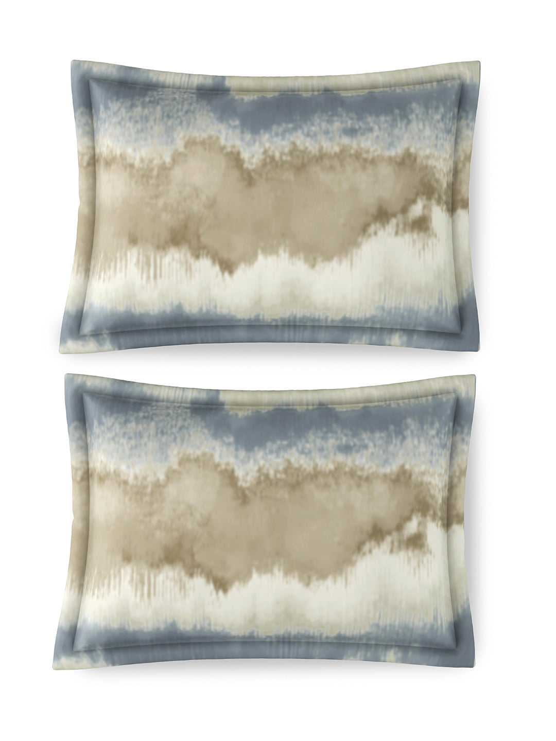 TUSCANY-BLUE SAND KING BED SHEET SET