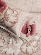 CAMELLIA-PINK CLAY KING BED SHEET SET
