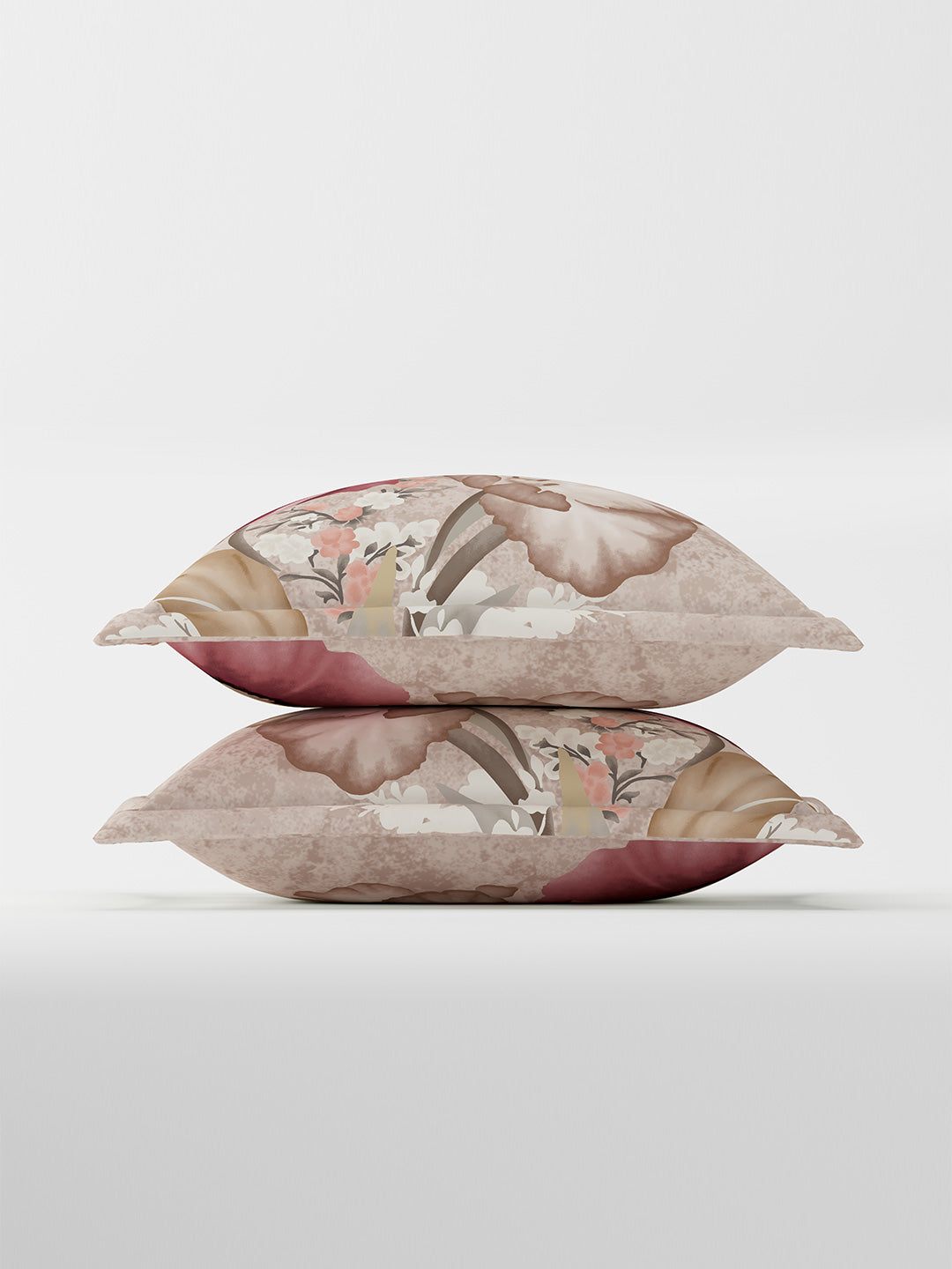 CAMELLIA-PINK CLAY KING BED SHEET SET