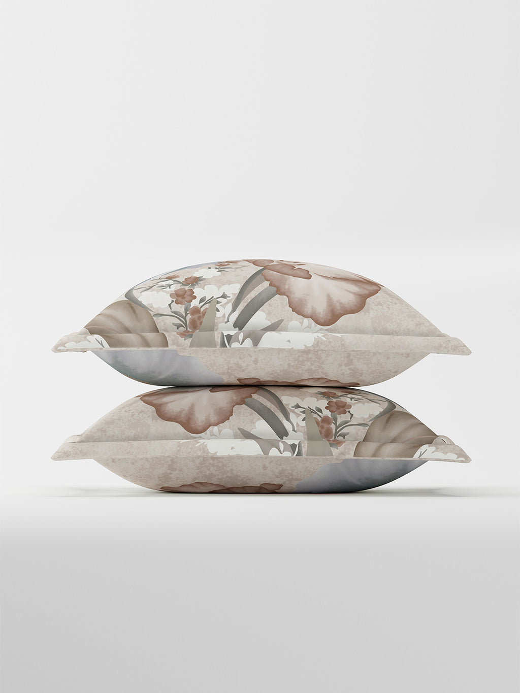 CAMELLIA-GREIGE KING BED SHEET SET