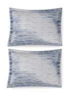 CALICO-DENIM BLUE KING BED SHEET SET