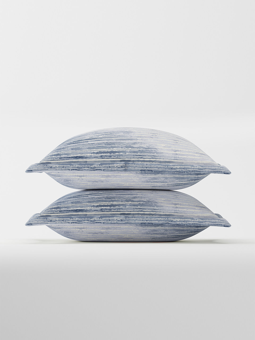 CALICO-DENIM BLUE KING BED SHEET SET