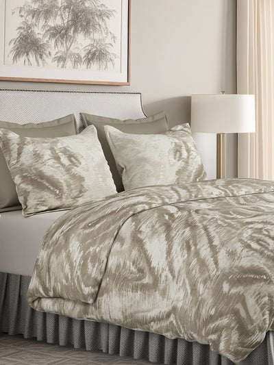 HAZE-SAFARI BROWN KING BED SHEET SET