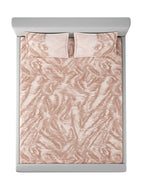 HAZE-CORAL CLOUD KING BED SHEET SET